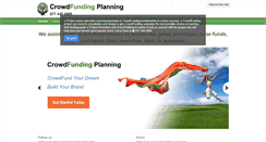 Desktop Screenshot of crowdfundingplanning.com